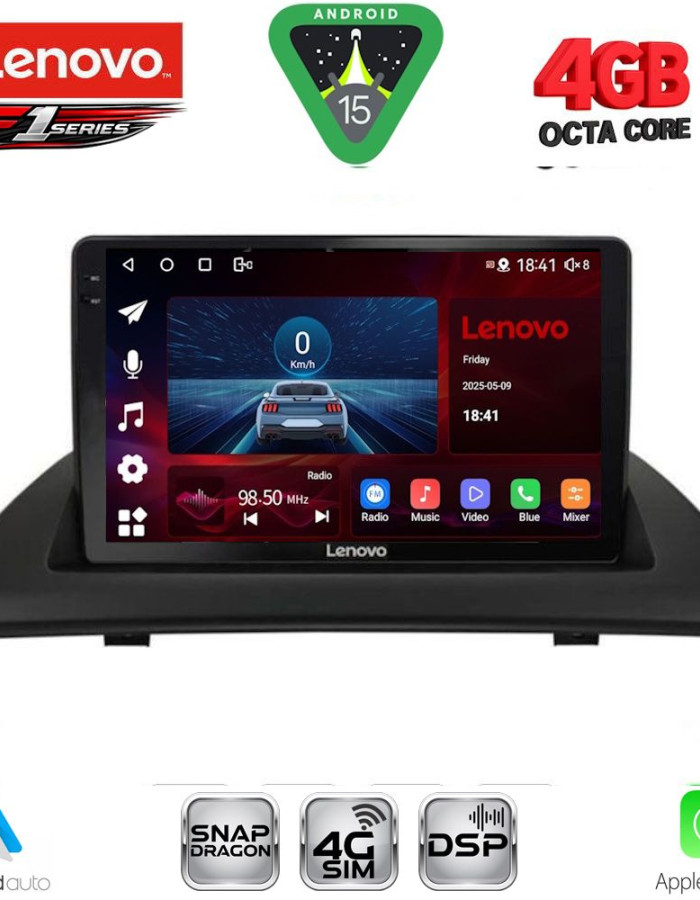 LENOVO SSQ 9058_CPA (9inc) MULTIMEDIA TABLET for BMW X3 (E83) mod. 2003-2010