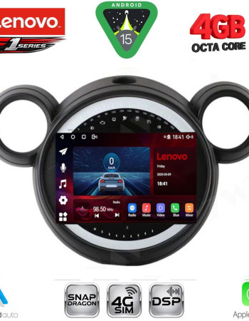 LENOVO SSQ 9065_CPA (9inc) MULTIMEDIA TABLET for MINI COUNTRYMAN (R60) mod. 2010-2016 - PACEMAN (R61) mod. 2013-2016