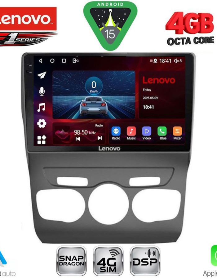 LENOVO SSQ 9085_CPA (10inc) MULTIMEDIA TABLET for CITROEN C4 -DS4 mod. 2011-2018