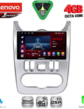 LENOVO SSQ 9101SL_CPA (9inc) MULTIMEDIA TABLET for DACIA DUSTER – LOGAN – SANDERO mod. 2006-2012 (SILVER)
