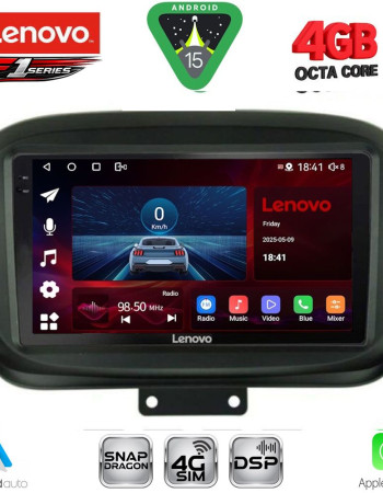 LENOVO SSQ 9134_CPA (9inc) MULTIMEDIA TABLET for FIAT 500Χ mod. 2014-2024