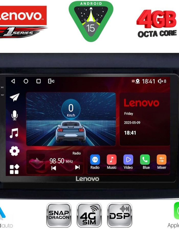LENOVO SSQ 9140_CPA (9inc) MULTIMEDIA TABLET for FIAT DUCATO mod. 2006-2011