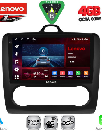 LENOVO SSQ 9156BL_CPA CLIMA (9inc) MULTIMEDIA TABLET for FORD FOCUS mod. 2005-2012 (BLACK)