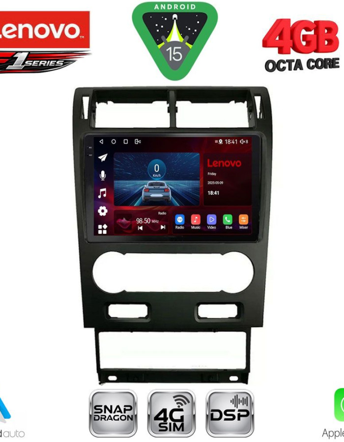 LENOVO SSQ 9161A_CPA (9inc) MULTIMEDIA TABLET for FORD MONDEO mod. 2003-2006