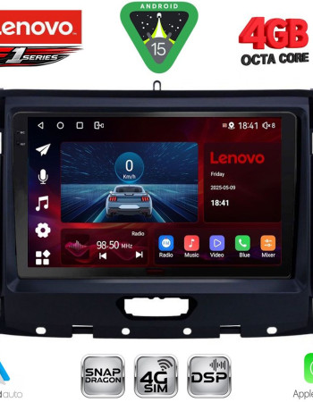 LENOVO SSQ 9173_CPA (9inc) MULTIMEDIA TABLET for FORD RANGER mod. 2018-2023