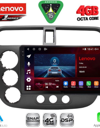 LENOVO SSQ 9187_CPA (9inc) MULTIMEDIA TABLET for HONDA CIVIC 4D mod. 2001-2006