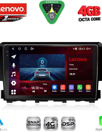 LENOVO SSQ 9191_CPA (9inc) MULTIMEDIA TABLET for HONDA CIVIC mod. 2016-2021