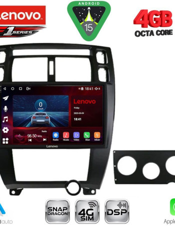 LENOVO SSQ 9241BL_CPA (10inc) MULTIMEDIA TABLET for HYUNDAI TUCSON mod. 2004-2010 (BLACK)
