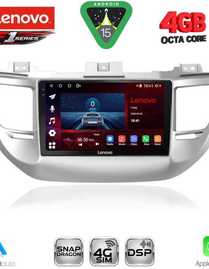 LENOVO SSQ 9243_CPA (9inc) MULTIMEDIA TABLET for HYUNDAI TUCSON mod. 2015-2019