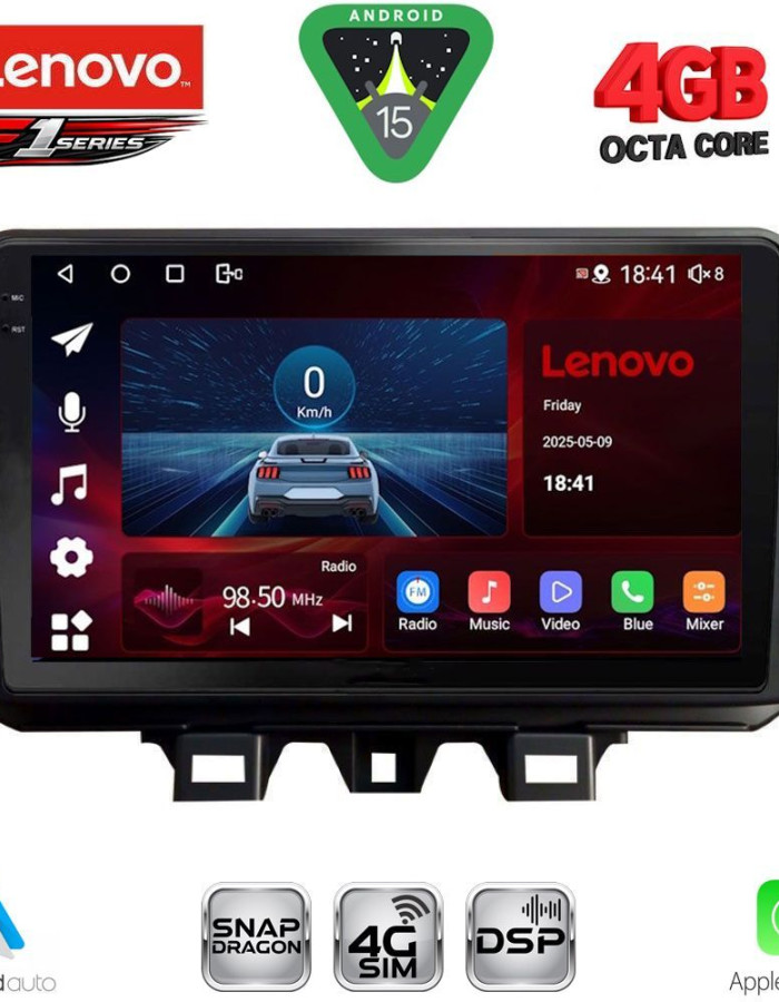 LENOVO SSQ 9244_CPA (9inc) MULTIMEDIA TABLET for HYUNDAI TUCSON mod. 2019-2023