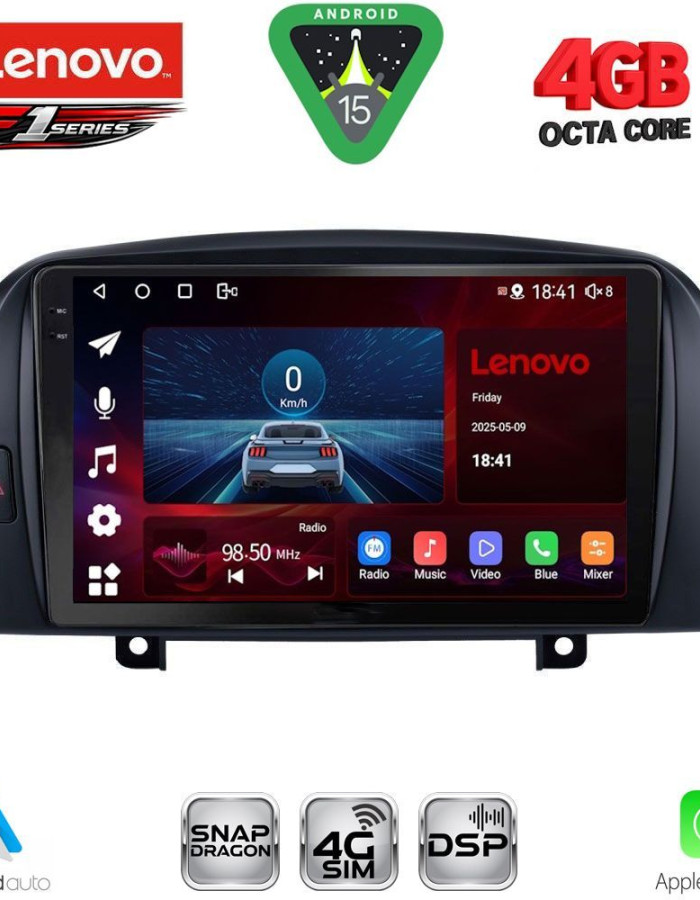 LENOVO SSQ 9248_CPA (9inc) MULTIMEDIA TABLET for HYUNDAI SONATA mod. 2006-2009
