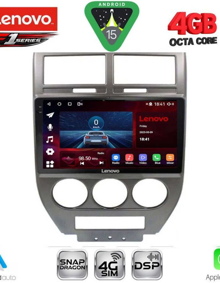 LENOVO SSQ 9276_CPA (10inc) MULTIMEDIA TABLET for JEEP COMPASS - PATRIOT mod. 2007-2016