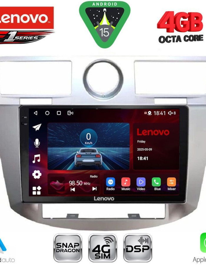 LENOVO SSQ 9289_CPA (9inc) MULTIMEDIA for CHRYSLER SEBRING mod. 2008-2010