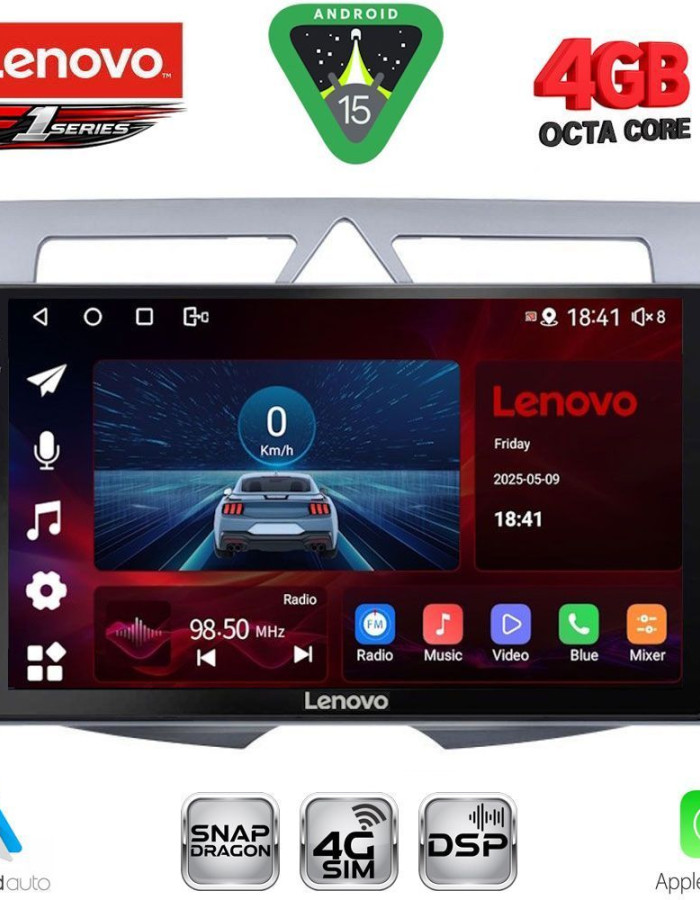 LENOVO SSQ 9307_CPA (9inc) MULTIMEDIA TABLET for KIA PICANTO mod. 2008-2011