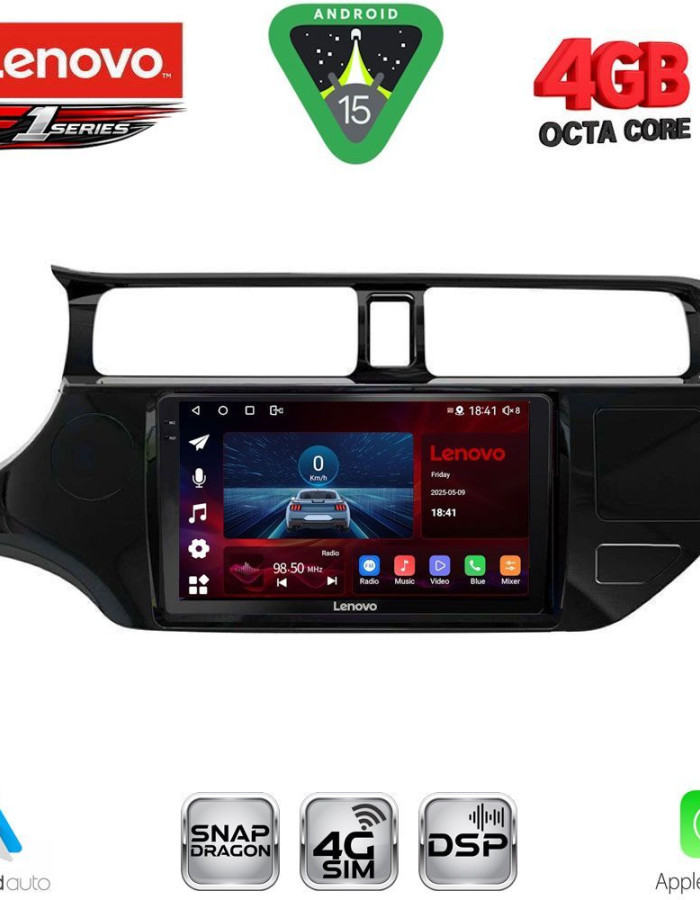 LENOVO SSQ 9314_CPA (9inc) MULTIMEDIA TABLET for KIA RIO mod. 2012-2015