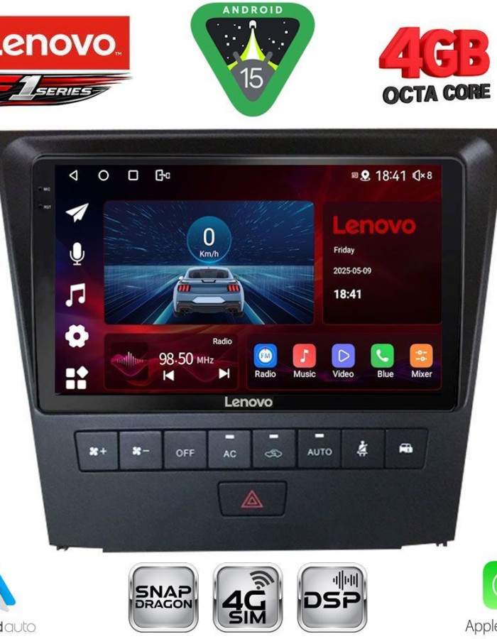 LENOVO SSQ 9341_CPA (9inc) MULTIMEDIA TABLET for LEXUS GS mod. 2004-2011