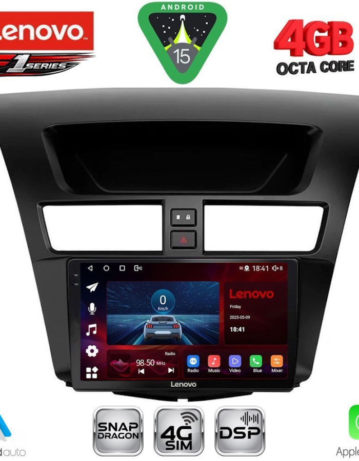 LENOVO SSQ 9364_CPA (9inc) MULTIMEDIA TABLET for MAZDA BT50 mod. 2012-2019