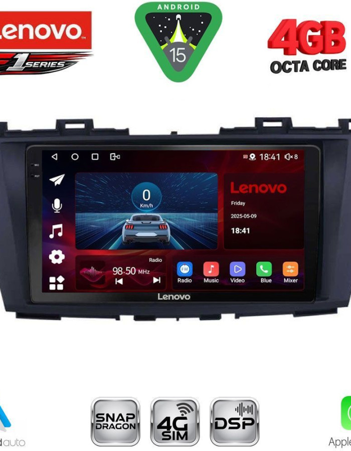 LENOVO SSQ 9371_CPA (9inc) MULTIMEDIA TABLET for MAZDA 5 mod. 2011-2020