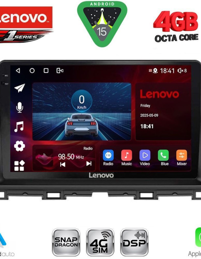 LENOVO SSQ 9380_CPA (10inc) MULTIMEDIA TABLET for MAZDA CX5 mod. 2013-2017