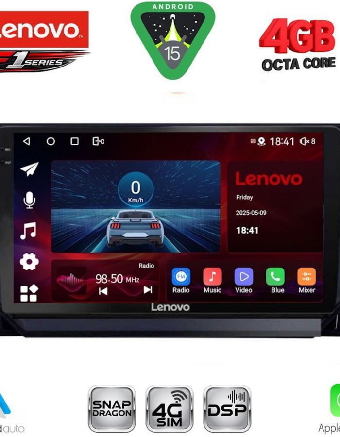 LENOVO SSQ 9391_CPA (10inc) MULTIMEDIA TABLET for MAZDA CX9 mod. 2006-2015