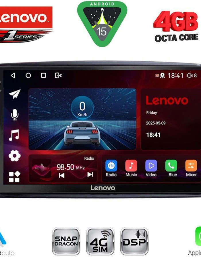 LENOVO SSQ 9401_CPA (9inc) MULTIMEDIA TABLET for MERCEDES CLK (W209) mod. 2000-2004