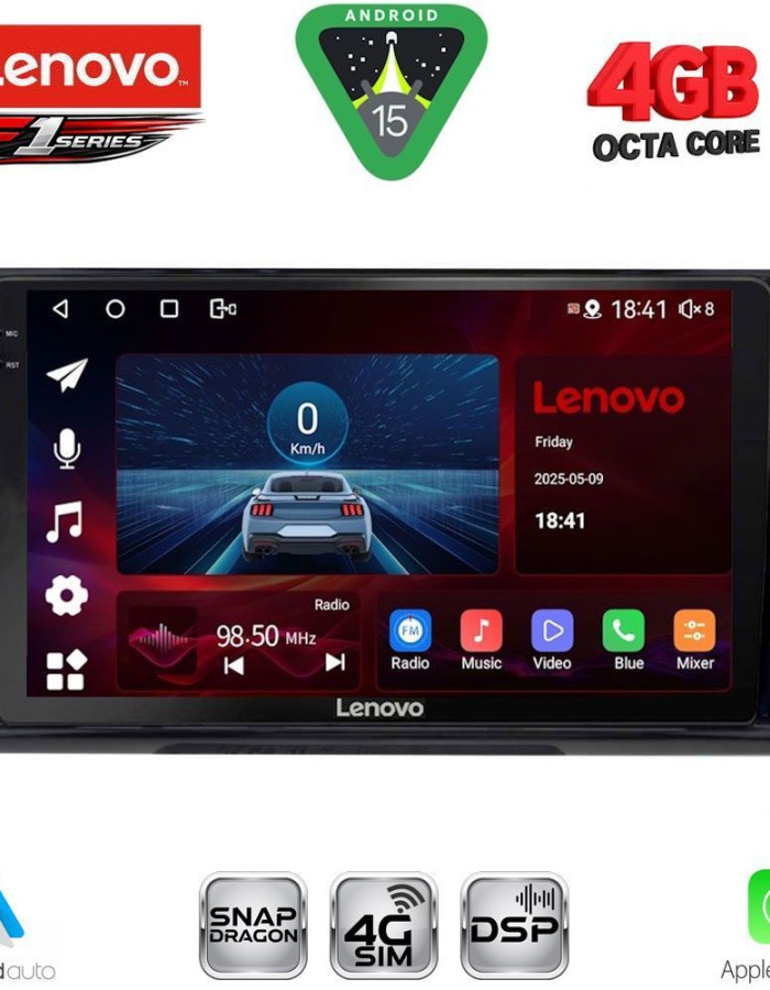 LENOVO SSQ 9414_CPA (9inc) MULTIMEDIA TABLET for MERCEDES ML (W164) – GL (X164) mod. 2005-2011