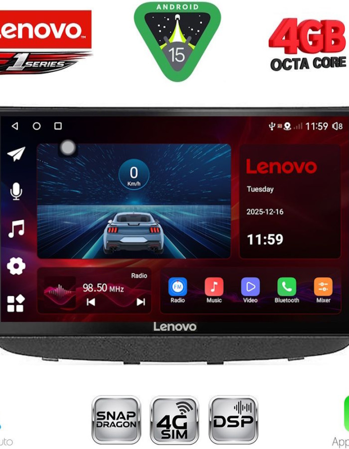 LENOVO SSQ 9420_CPA (10inc) MULTIMEDIA TABLET for MERCEDES VITO - VIANO (W639) mod. 2003-2007