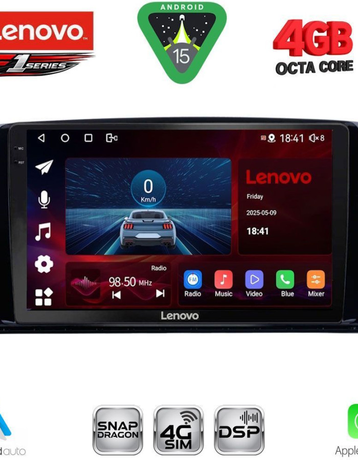 LENOVO SSQ 9422_CPA (9inc) MULTIMEDIA TABLET for MERCEDES R (W251) mod. 2006-2015
