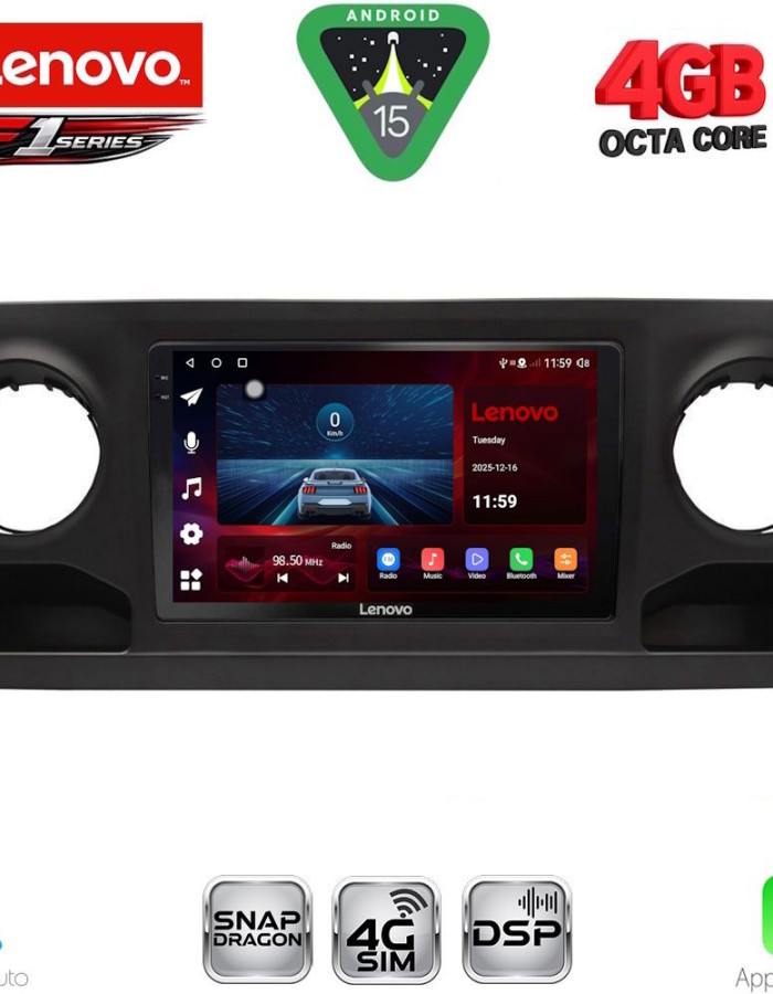 LENOVO SSQ 9424_CPA (10inc) MULTIMEDIA TABLET for MERCEDES SPRINTER mod. 2018-2026