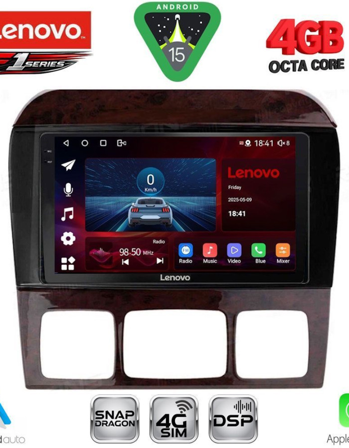 LENOVO SSQ 9426_CPA (9inc) MULTIMEDIA TABLET for MERCEDES  S  W220  mod. 1998-2005