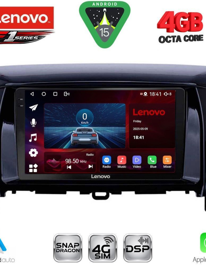 LENOVO SSQ 9432_CPA (9inc) MULTIMEDIA TABLET for MITSUBISHI ECLIPSE CROSS mod. 2018-2026