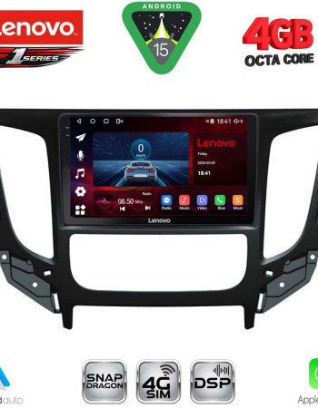 LENOVO SSQ 9437_CPA CLIMA (9inc) MULTIMEDIA TABLET for MITSUBISHI L200 mod. 2015-2019 with CLIMA