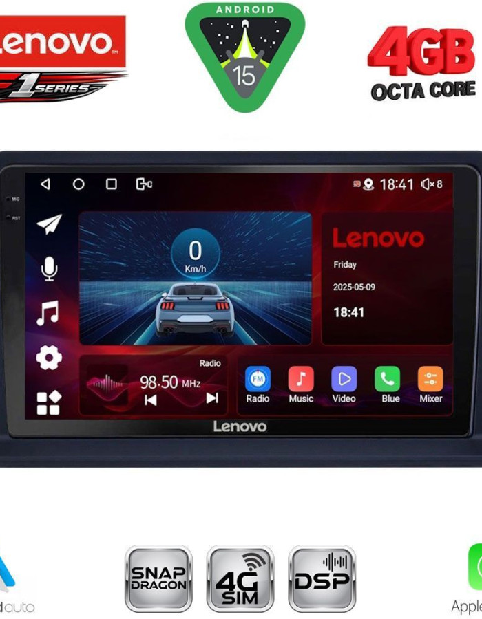 LENOVO SSQ 9445_CPA (9inc) MULTIMEDIA TABLET for MITSUBISHI PAJERO mod. 1999-2006