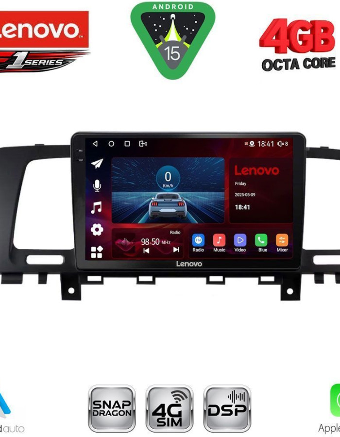 LENOVO SSQ 9462_CPA (9inc) MULTIMEDIA TABLET for NISSAN MURANO mod. 2007-2014
