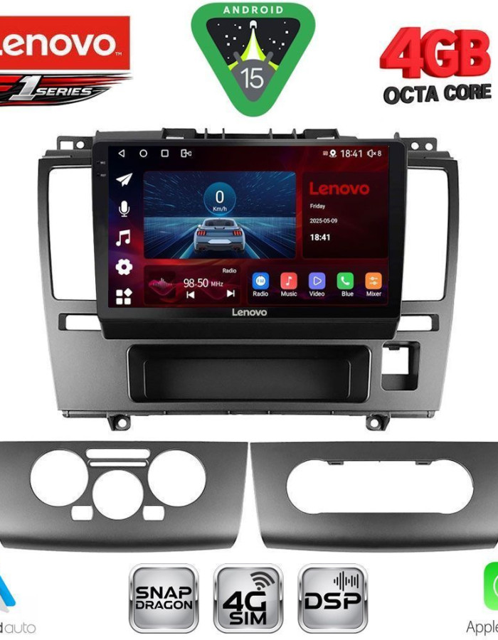 LENOVO SSQ 9465_CPA (9inc) MULTIMEDIA TABLET for NISSAN TIDA mod. 2004>