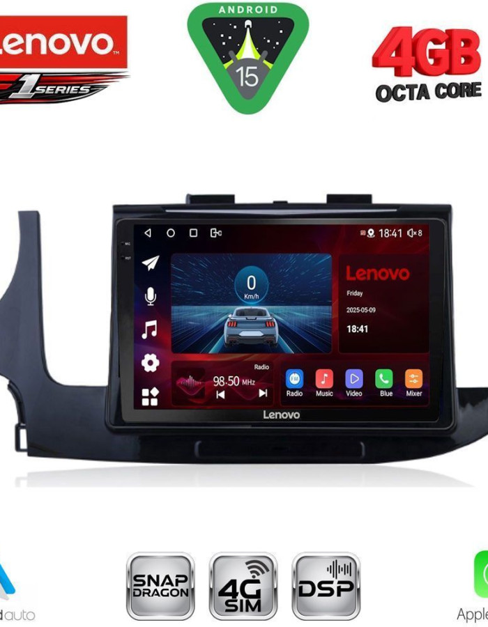 LENOVO SSQ 9497_CPA (9inc) MULTIMEDIA TABLET for OPEL MOKKA mod. 2016-2021