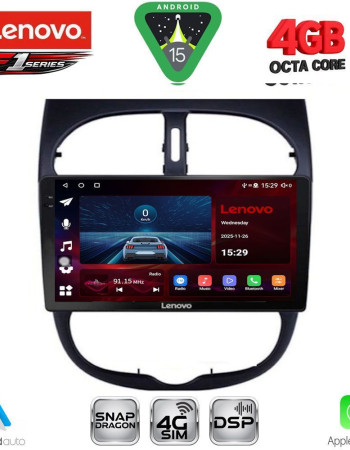 LENOVO SSQ 9506_CPA (9inc) MULTIMEDIA TABLET for PEUGEOT 206 mod. 1998-2006