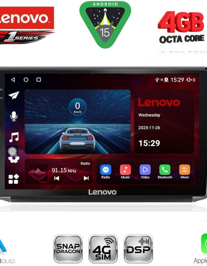 LENOVO SSQ 9508_CPA (10inc) MULTIMEDIA TABLET for PEUGEOT 208-2008 mod. 2012-2021