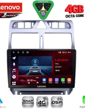 LENOVO SSQ 9512_CPA (9inc) MULTIMEDIA TABLET for PEUGEOT 307 mod. 2001-2008