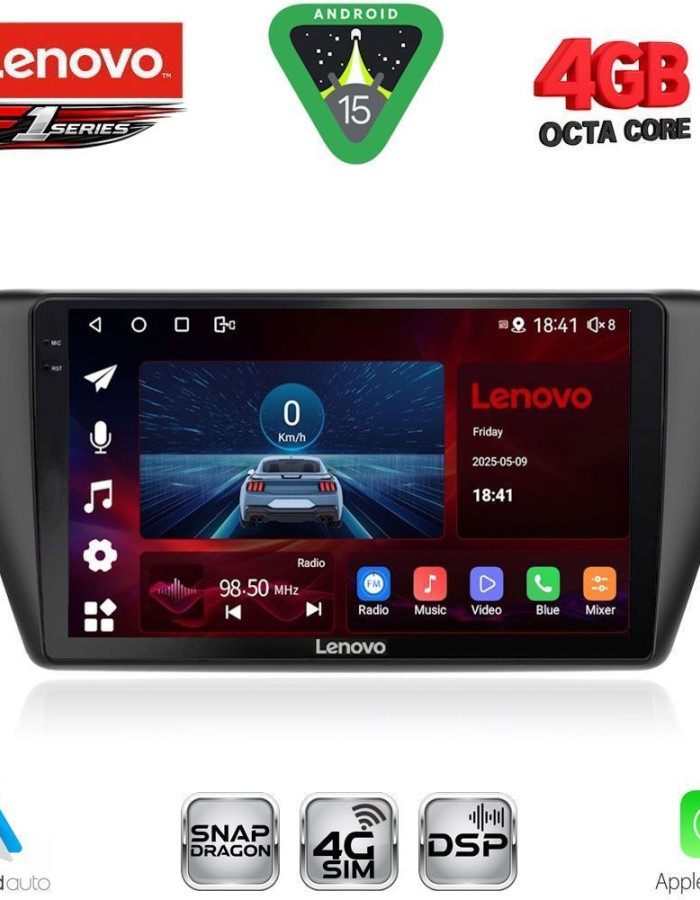 LENOVO SSQ 9582_CPA (9inc) MULTIMEDIA TABLET for SKODA FABIA mod. 2015>