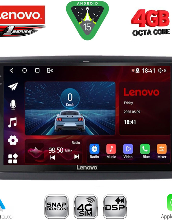 LENOVO SSQ 9604B_CPA (10inc) MULTIMEDIA TABLET for SKODA SUPERB mod. 2008-2015
