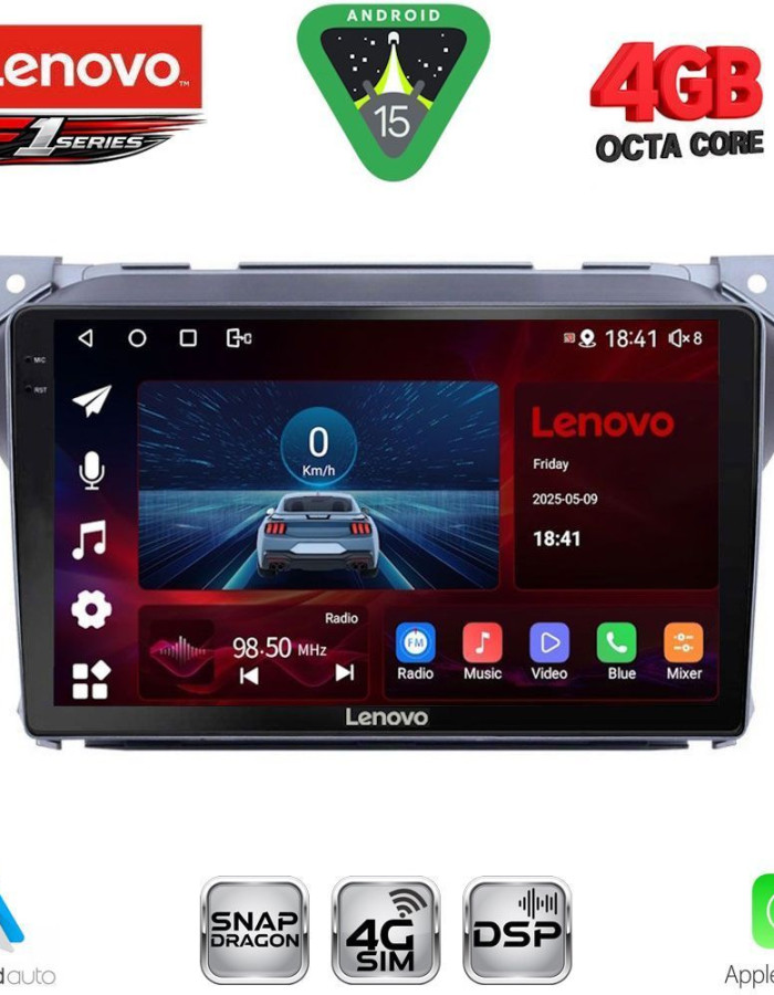 LENOVO SSQ 9670_CPA (9inc) MULTIMEDIA TABLET for SUZUKI ALTO - NISSAN PIXO 2009>