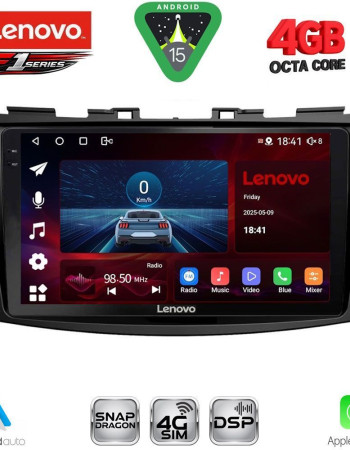 LENOVO SSQ 9685_CPA (9inc) MULTIMEDIA TABLET for SUZUKI SWIFT mod. 2011-2016