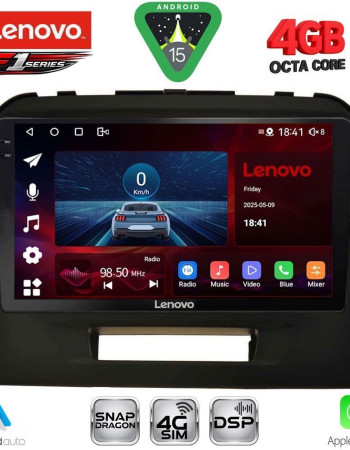 LENOVO SSQ 9697BL_CPA (9inc) MULTIMEDIA TABLET for SUZUKI VITARA mod. 2016-2022 (BLACK)