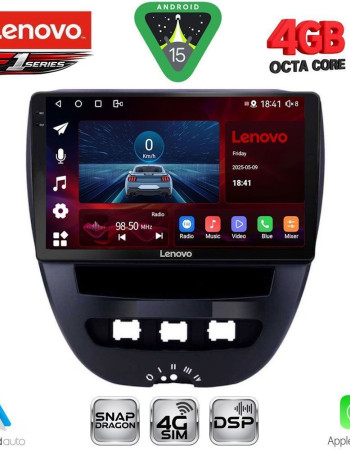 LENOVO SSQ 9707_CPA (10inc) MULTIMEDIA TABLET for CITROEN C1-PEUGEOT 107-TOYOTA AYGO mod. 2005-2014