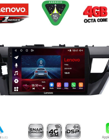 LENOVO SSQ 9714SM_CPA (10inc) MULTIMEDIA TABLET for TOYOTA COROLLA mod. 2013-2016