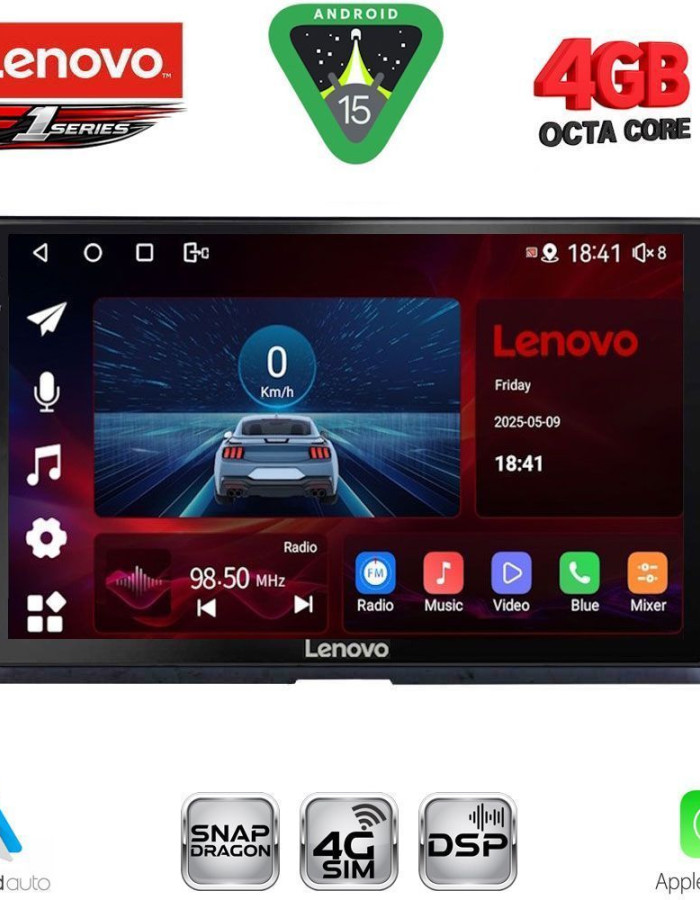LENOVO SSQ 9716_CPA (10inc) MULTIMEDIA TABLET for TOYOTA COROLLA mod. 2019-2026
