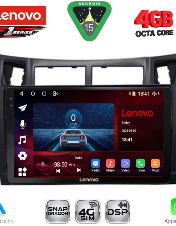 LENOVO SSQ 9736BL_CPA (9inc) MULTIMEDIA TABLET for TOYOTA YARIS mod. 2006-2011 (BLACK)
