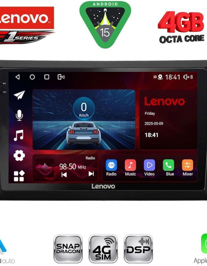 LENOVO SSQ 9746_CPA  (9inc) MULTIMEDIA TABLET for GOLF 6 mod. 2009-2012