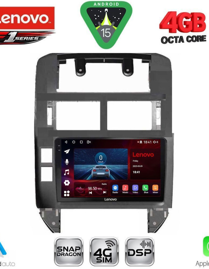 LENOVO SSQ 9755_CPA (9inc) MULTIMEDIA TABLET for VW POLO mod. 2002-2009